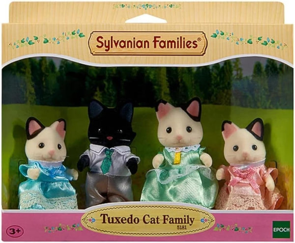 Sylvanian Families - Tuxedo Cat Family