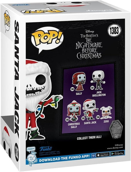 Funko POP! : Santa Jack (Disney Nightmare Before Christmas 30th Anniversary)