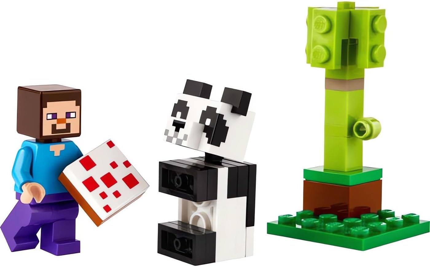 LEGO® | Polybag: Minecraft -  Steve & Baby Panda (30672)