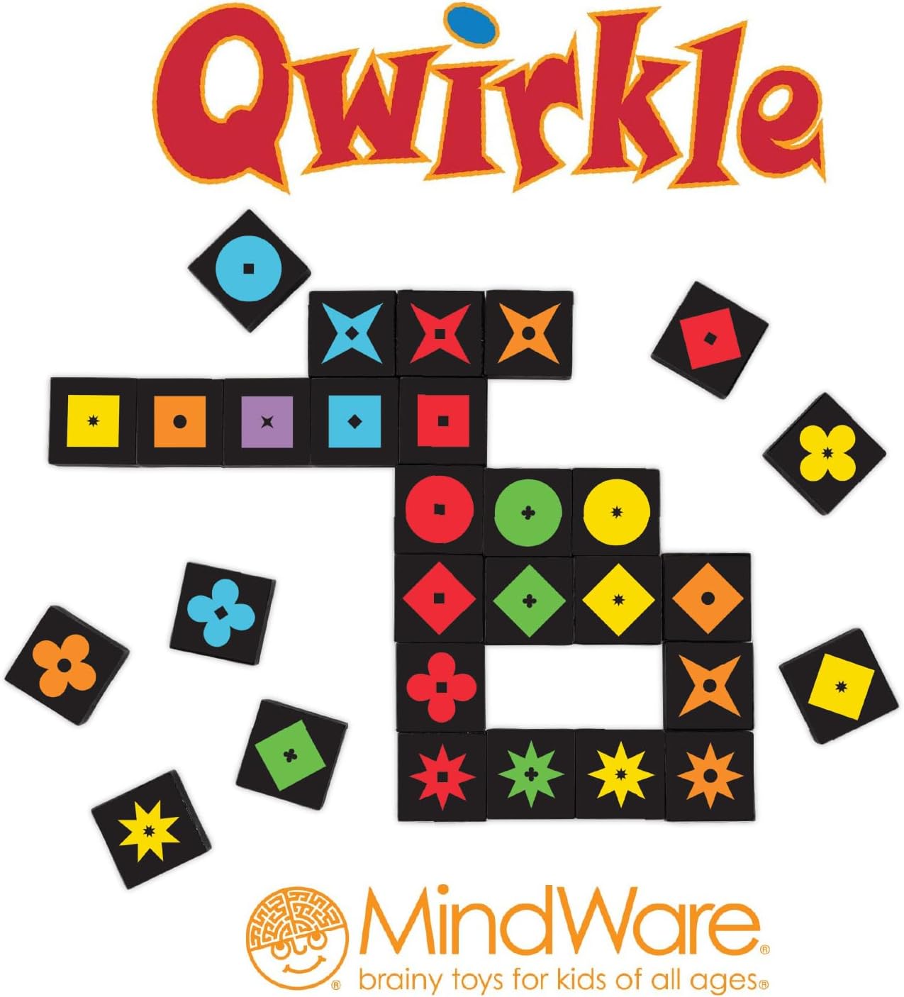Qwirkle (Color Blind Friendly Edition)