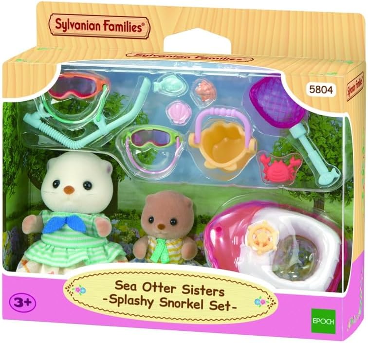Sylvanian Families: Sea Otter Sisters - Splashy Snorkel Set