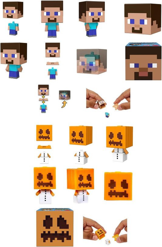 Minecraft Mob Head Minifigures Assortment