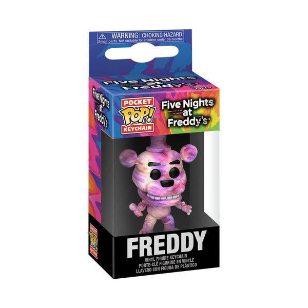 FUNKO POP! : FNAF TIE DYE - FREDDY POCKET KEYCHAIN