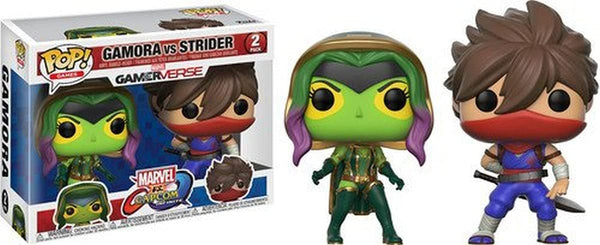 Funko POP: 2 Pack Marvel vs Capcom Gamora vs Strider