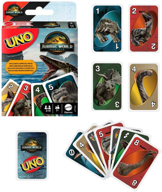 Uno Jurassic World Rebirth