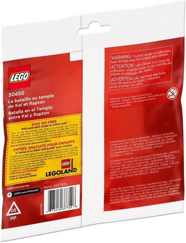 LEGO® | Polybag: Kai and Rapton's Temple Battle (30650)