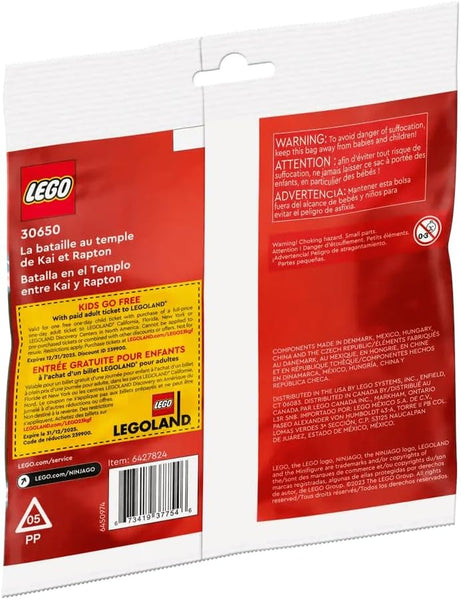 LEGO® | Polybag: Kai and Rapton's Temple Battle (30650)