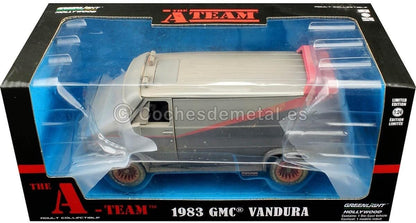 Greenlight Collectibles | The A-Team: 1983 GMC Van with Bullet Holes 1:24