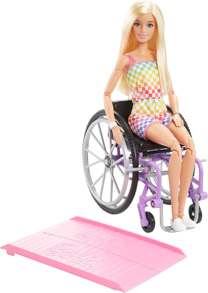 Barbie Wheelchair Doll Blonde