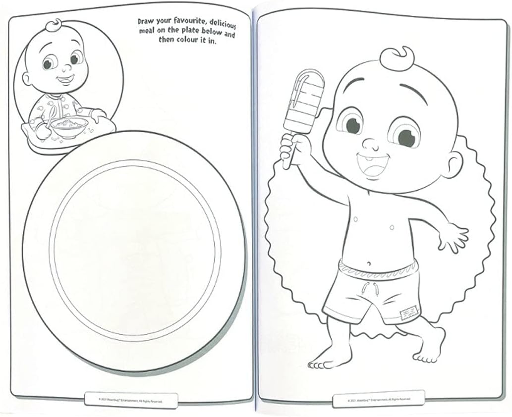 Cocomelon: Jumbo Colouring Book