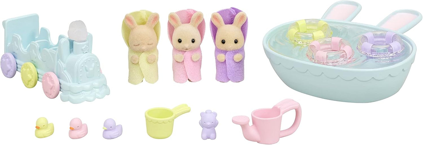 Sylvanian Families: Triplets Baby Bathtime Set