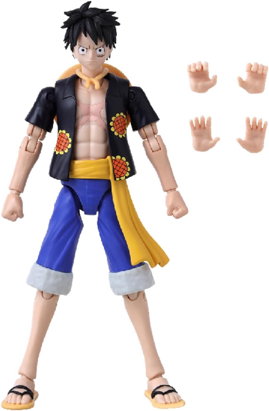 Bandai Figure One Piece Anime Heroes Luffy Dressrosa
