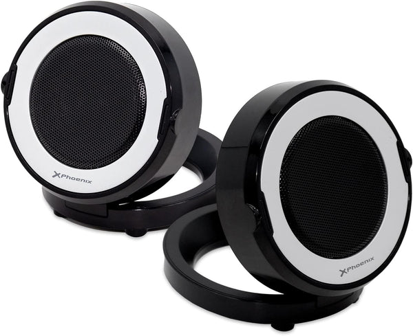 Phoenix Portable Computer Speakers 2.0 USB Black