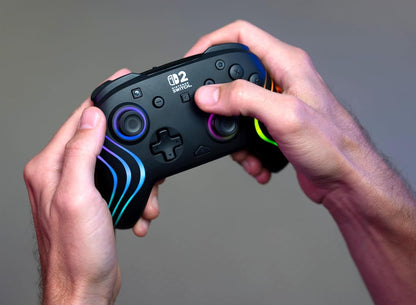 PDP Afterglow Wave Wireless Controller - Black (Nintendo Switch 2)