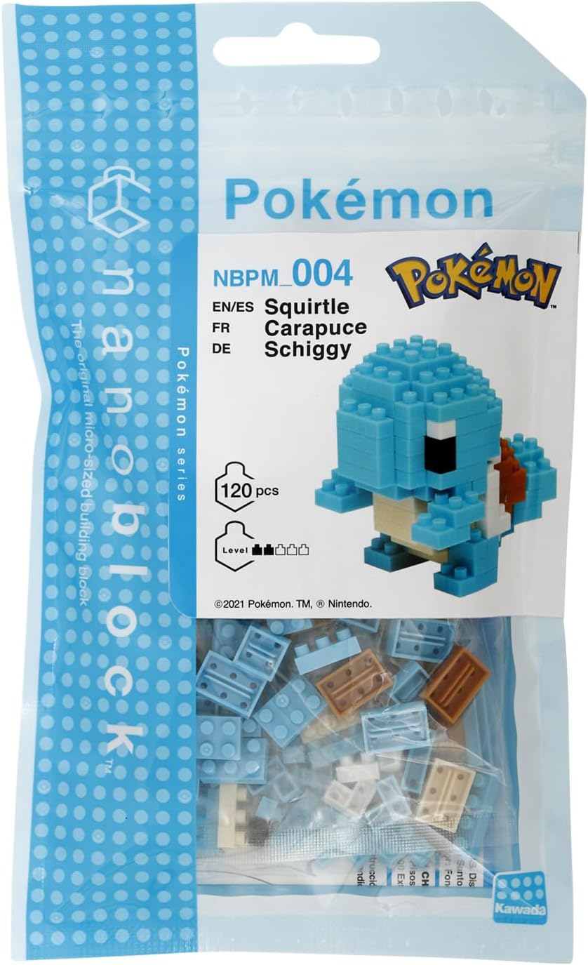 Pokémon Squirtle Nanoblock