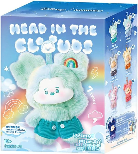Disney Miniso Mickey Mouse: Head in the Clouds Vinyl Plush Pendant Blind Box