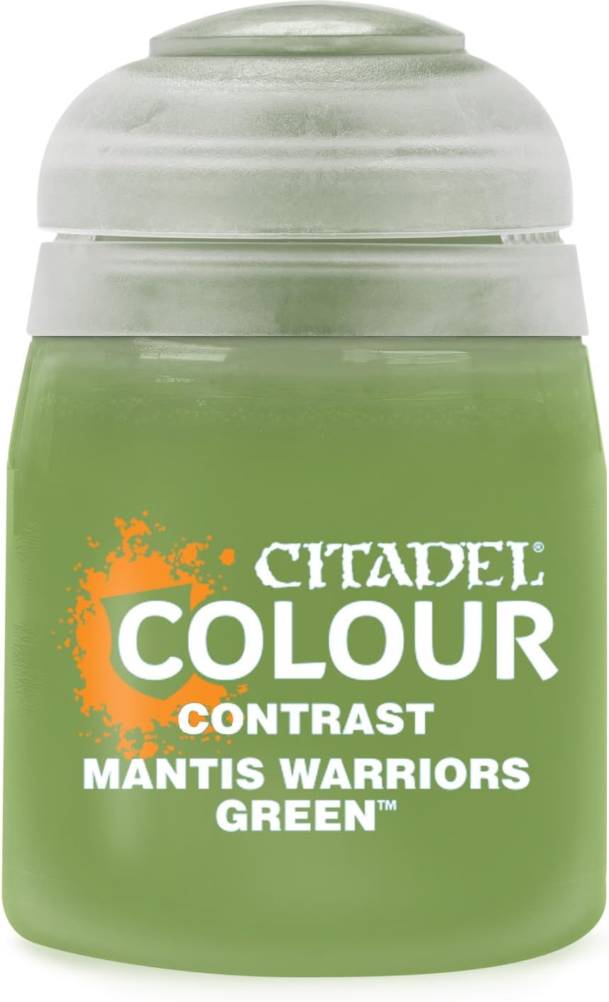 Warhammer Paint: Contrast - Mantis Warriors Green (18ml)
