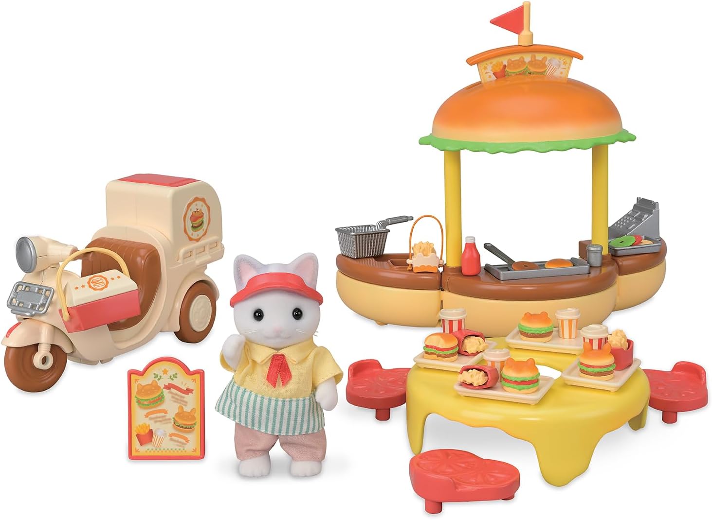Sylvanian Families - Hamburger Stand
