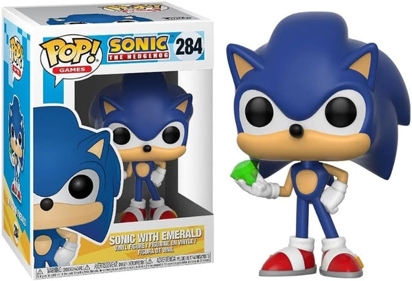 Funko POP: Sonic - Sonic with Emerald 284