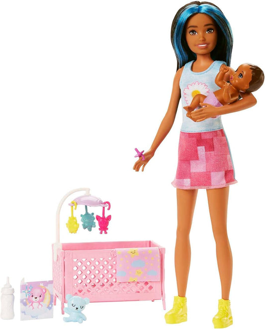 Barbie Skipper Babysitters Dark Hair