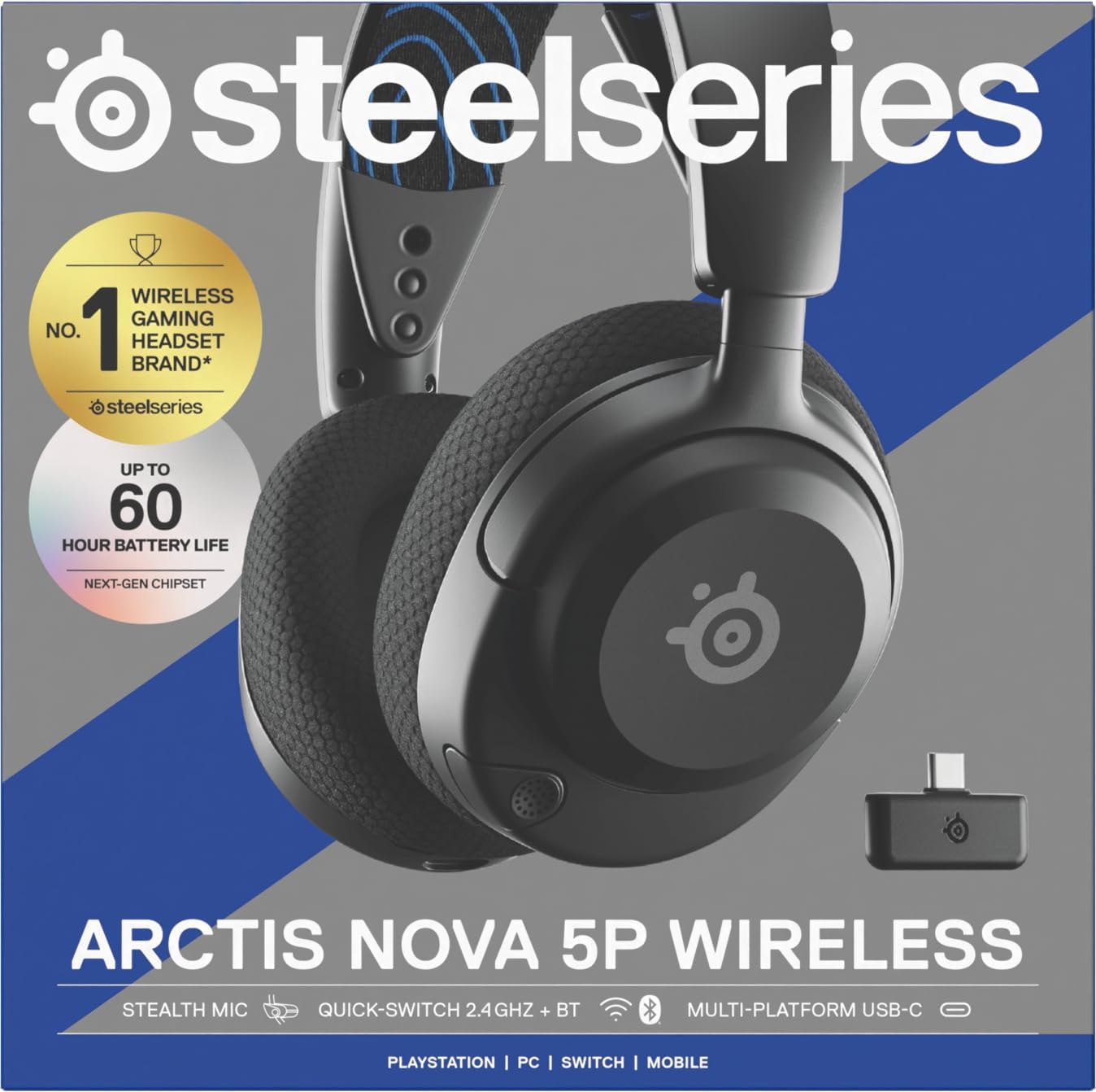 SteelSeries Arctis Nova 5P Wireless Headset