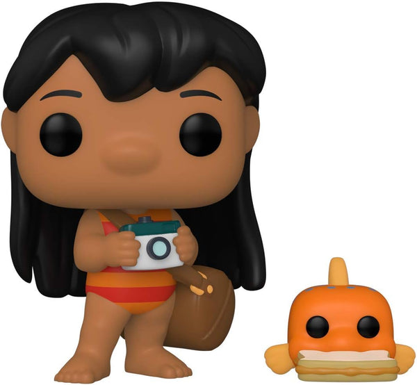Funko POP: Disney Lilo and Stitch Lilo with Pudge 1047