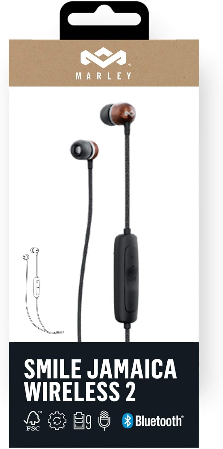 House of Marley: Smile Jamaica Wireless 2 Bluetooth Black