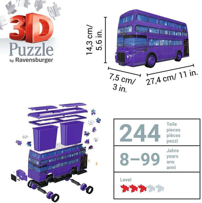 Ravensburger | Harry Potter Knight Bus 216 Piece 3D Puzzle