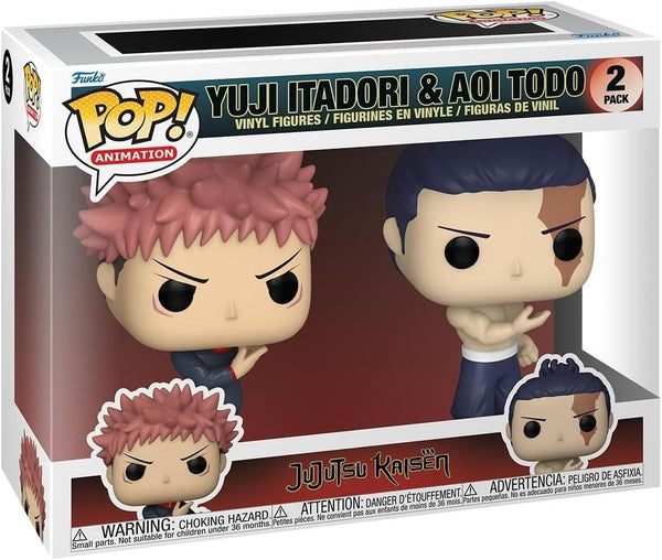 Funko POP 2-Pack: Jujutsu Kaisen - Yuji Itadori & Aoi Todo