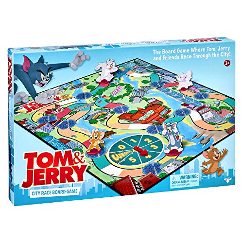 TOM & JERRY CITY RACE BOARD GAME