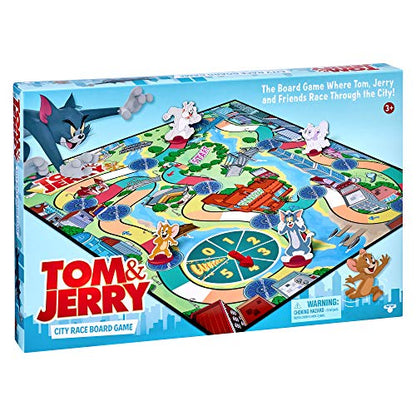 TOM & JERRY CITY RACE BOARD GAME