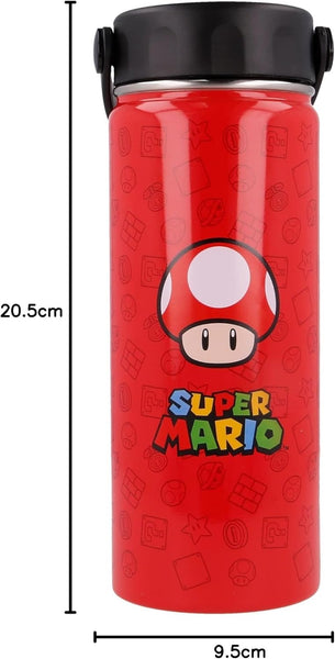 NINTENDO SUPER MARIO BROS STAINLESS STEEL BOTTLE 530ML