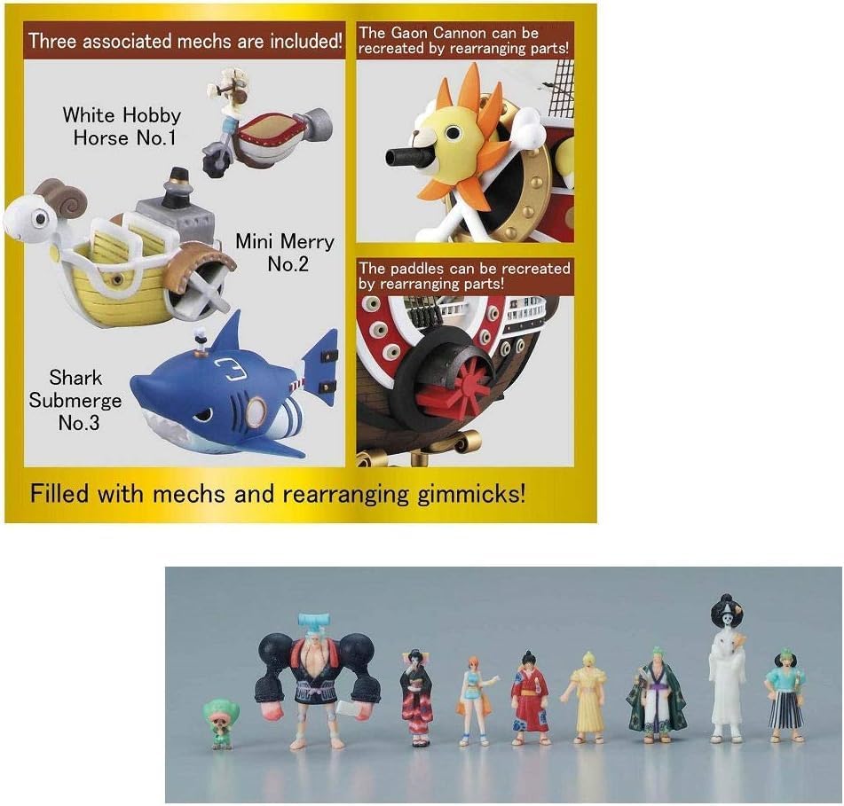 Bandai Hobby | Grand Ship Collection One Piece -Thousand Sunny Land of Wano Model Kit