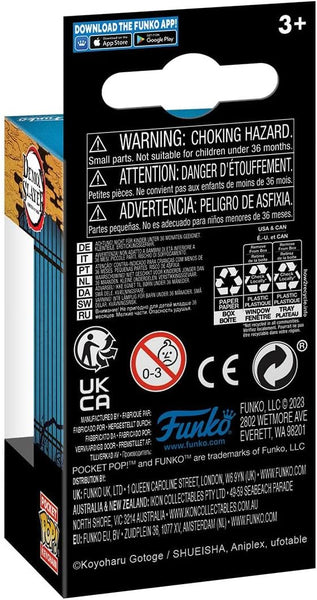 FUNKO POP! : DEMON SLAYER - NEZUKO KAMADO POCKET KEYCHAIN