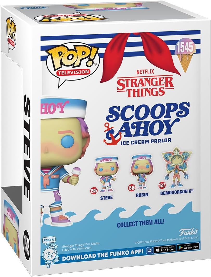 Funko POP! TV: Stranger Things – Steve (Scoops Ahoy)