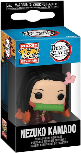 Funko Pocket POP Keychain – Demon Slayer: Nezuko Kamado