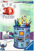 Ravensburger | Disney Stitch Pencil Holder 3D Puzzle, 54pc