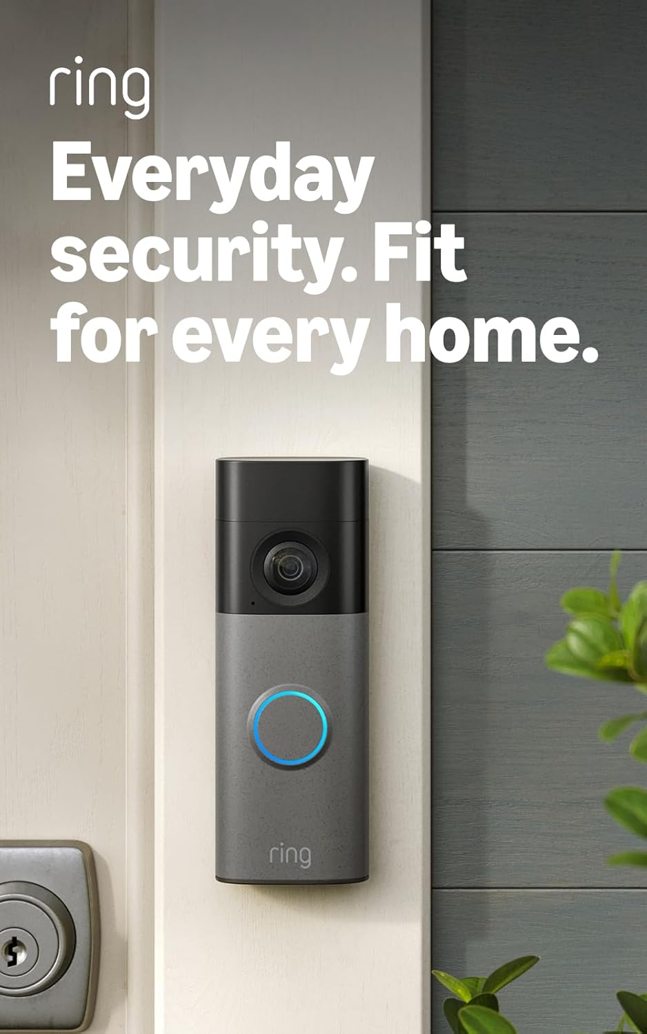 Amazon Ring Door Bell - Speckled Grey (Newest Gen)