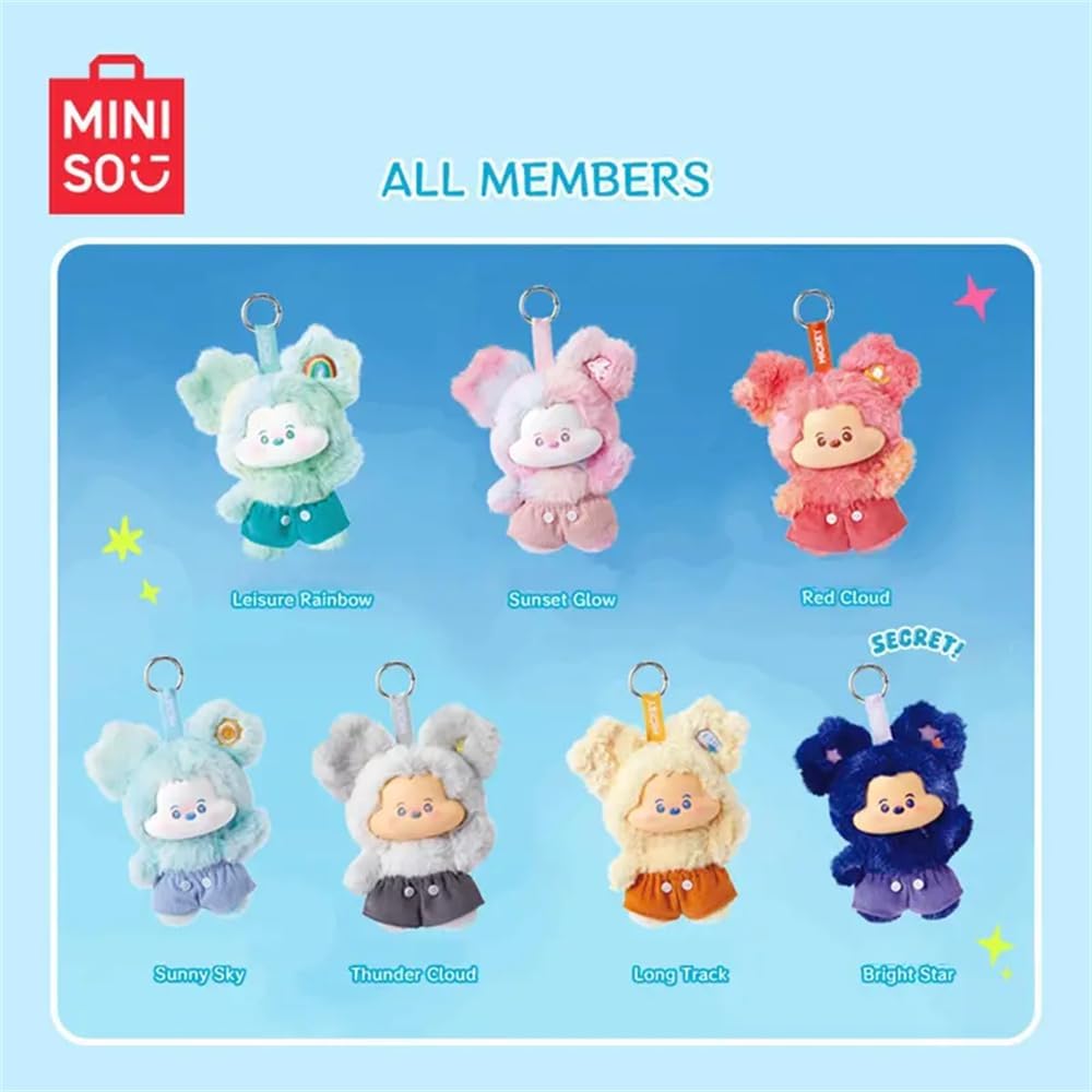 Disney Miniso Mickey Mouse: Head in the Clouds Vinyl Plush Pendant Blind Box