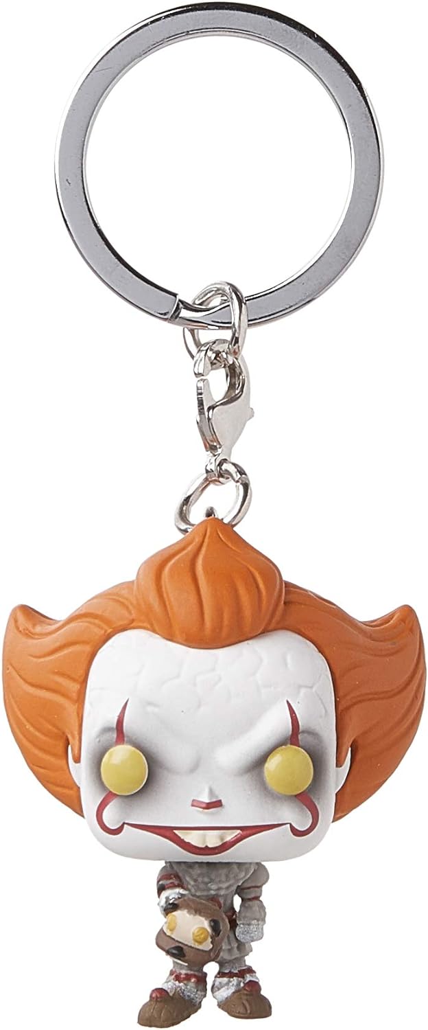 FUNKO POP! : It - Pennywise Beaver Hat POCKET KEYCHAIN