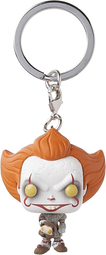 FUNKO POP! : It - Pennywise Beaver Hat POCKET KEYCHAIN