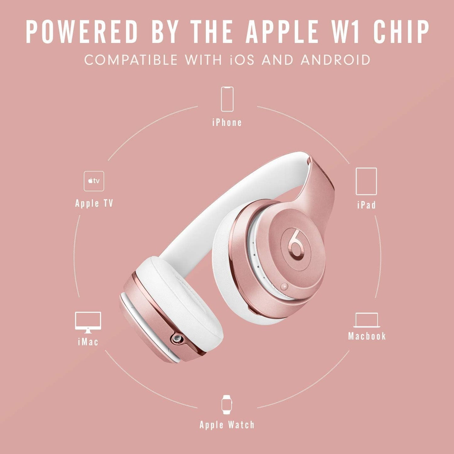 Beats Solo 3 Wireless Rose Gold