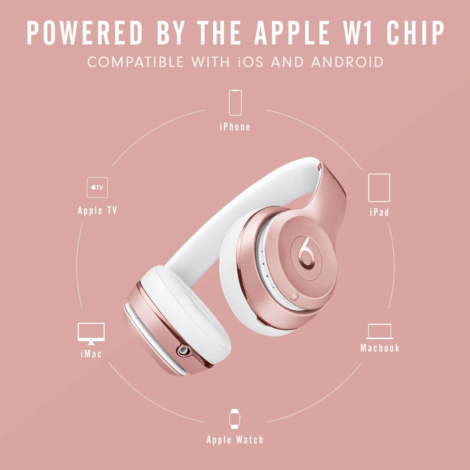 Beats Solo 3 Wireless Rose Gold