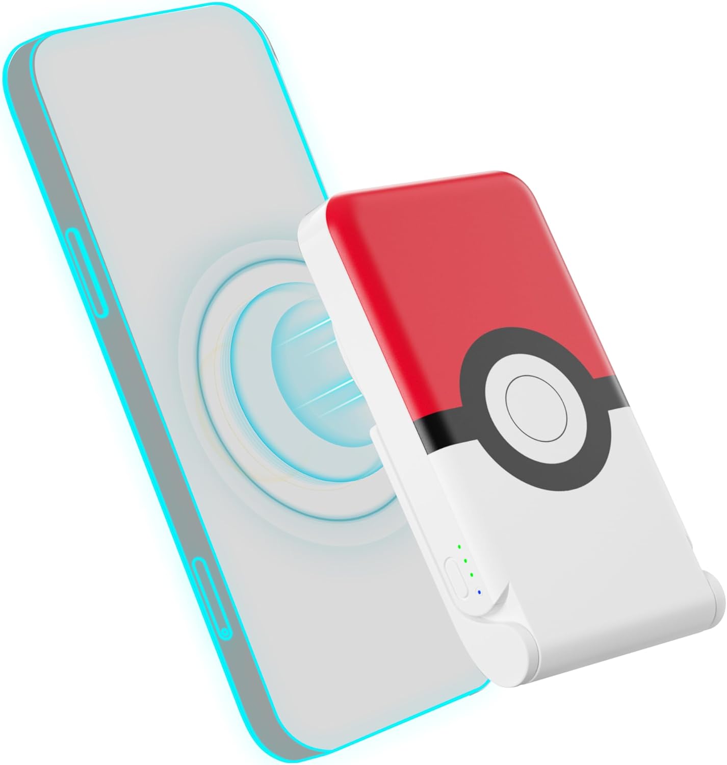 OTL Pokemon Magsafe Wireless Magnetic Power Bank (Poke Ball)