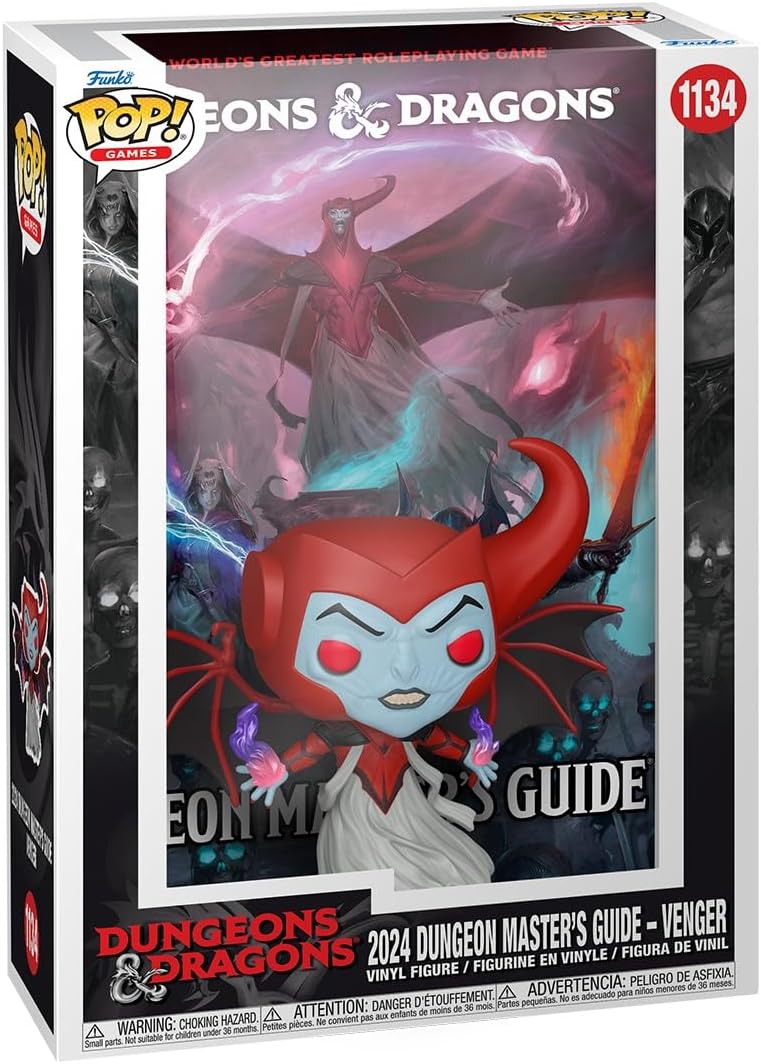 Funko Pop! Game Cover - D&D - Dungeon Master Guide 2024