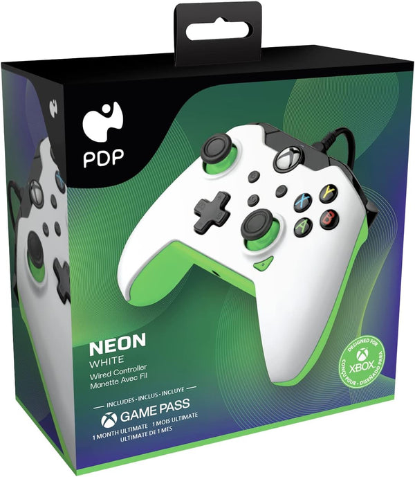 XB Wired Controller Neon White