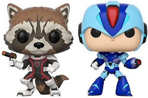 Funko POP 2-Pack: Marvel vs Capcom - Rocket vs Megaman