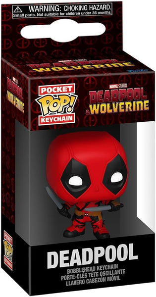 Pocket POP! Keychain:  Marvel Deadpool & Wolverine Deadpool