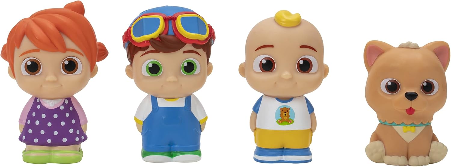 Cocomelon - 4 Figure Pack - JJ & Family