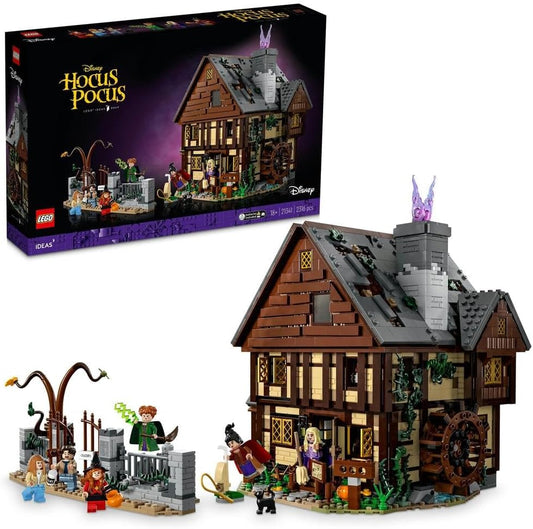 LEGO® | Exclusive, Ideas: Hocus Pocus Sandersons Sisters Cottage (21341)